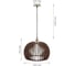 Подвесной светильник GLANZEN из дерева ART-0008-60 wheel dark КА-00006969 5