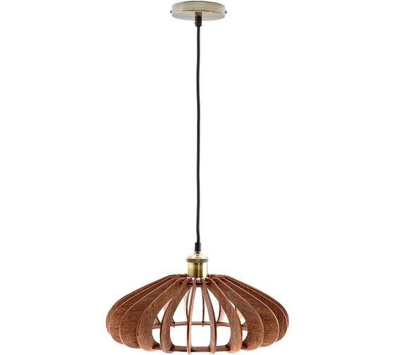 Подвесной светильник GLANZEN из дерева ART-0009-60 mini-pear dark КА-00006970
