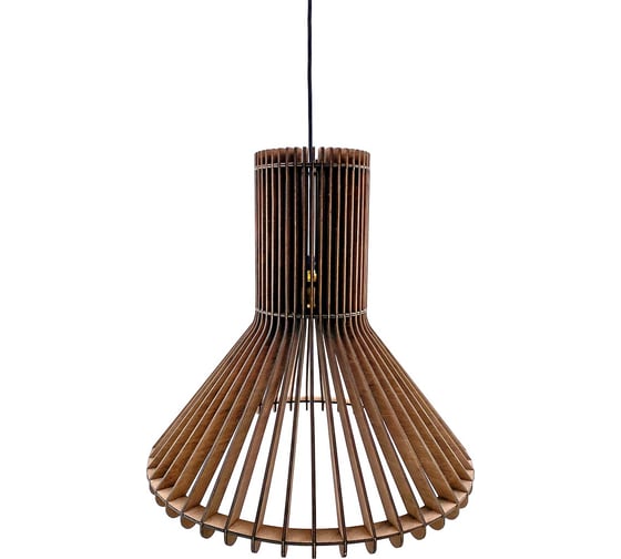 Подвесной светильник GLANZEN из дерева ART-0005-60 bell КА-00006937