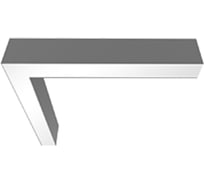 L-Соединитель VARTON для серии Х-line для сборки в линию 20 Вт 4000К 549x527x100 мм металлик V1-R0-0L822-02000-4002040