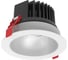 Светодиодный светильник VARTON DL-Spark встраиваемый 25 Вт 4000 K 60 150x105 мм белый DALI с матовым серебристым рефлектором IP44/20 монтажный диаметр 130 мм V1-R0-00434-10D01-4402540 1
