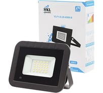 Прожектор VKL electric LED с датчиком движения 20W VLF1-D-20-6500-B 6500К 1800Лм 220V IP65 1013401