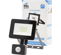 Прожектор VKL electric LED с датчиком движения 20W VLF-D2-20-6500-B 6500К 1300Лм 220V IP65 1010752