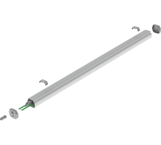 Светильник CSVT LUMIN 16 550x76x71 CRI80 3000 milky IP67 серый ЦБ00006897 1