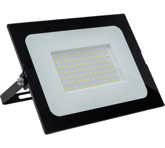 Прожектор VKL electric LED 100W SMD VLF7-100-6500- В 9000Лм 220V, IP65, черный 1/ 10 1013404