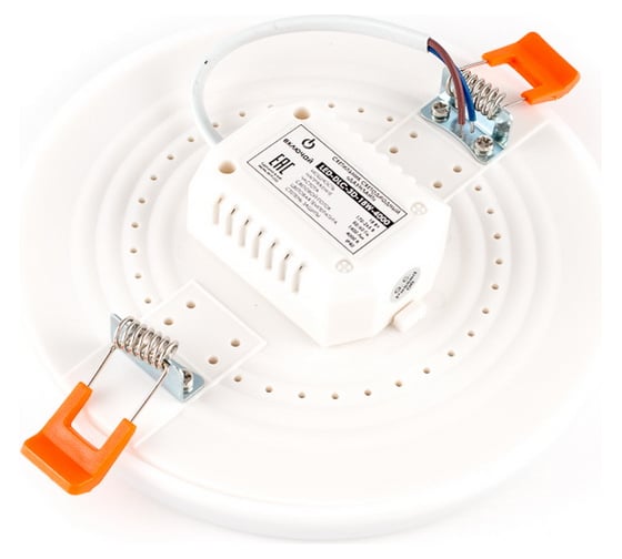 Светильник Включай LED Даунлайт 3D круг 18W 4000К 1440Lm IP20 LED-DLC-3D-18W-4000К пластик, 1156462