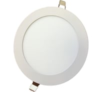Светильник Включай LED Даунлайт круг 12W 6500К 900Lm IP20 DLС-R-12W-6500К белый, металл 1183137