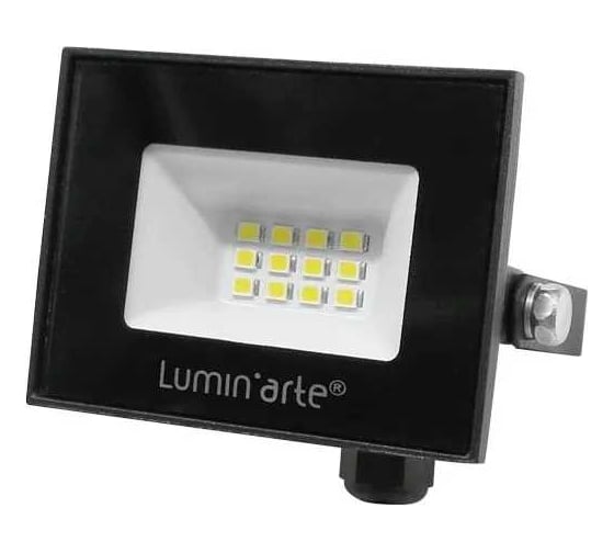 Прожектор Lumin'arte мощностью 10Вт 5700К IP65 800лм серый корпус LFL-10W/06 1