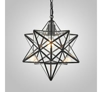 Люстра IMPERIUMLOFT Black Star Clear Glass 35 см 189644-26