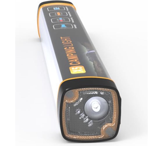 Аккумуляторный магнитный фонарь-лампа ГЕЛЕОС GLS X5, POWER BANK, Micro USB GLSX5