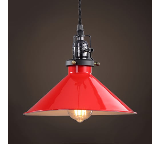 Подвесной светильник IMPERIUMLOFT Красный Loft Factory filament RED 73572-22 1