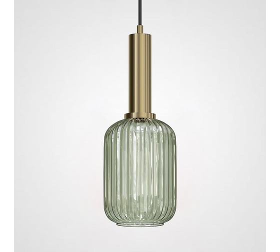 Подвесной светильник IMPERIUMLOFT Ferm Living chinese lantern A Brass / Green 101692-26 1
