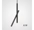 Потолочный светильник IMPERIUMLOFT GORDIAN Black 6W 213630-23 1