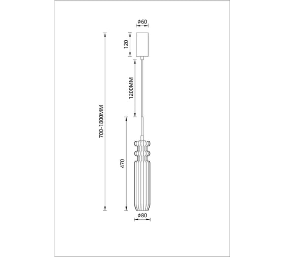 Подвесной светильник ARTE LAMP CRYSTAL A2942SP-1CC