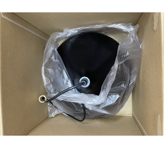 Светильник подвесной MAXLIGHT CAST 1001 BLACK, 1*E27, черный 00-00001217
