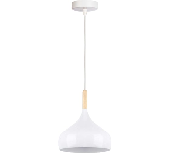 Светильник подвесной MAXLIGHT CAST 1001 WHITE, 1*E27, белый 00-00001216 1