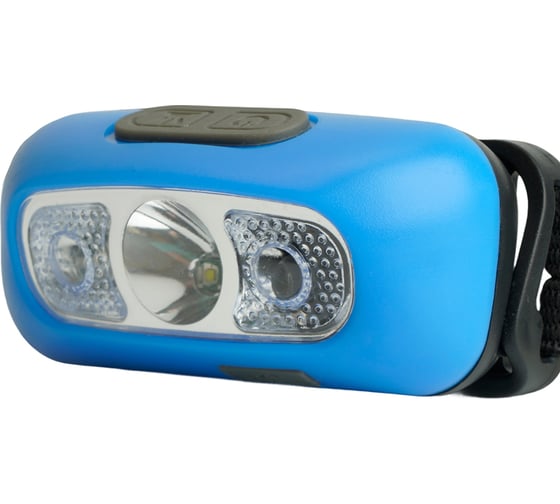 Фонарь налобный FERON TH2312 с аккумулятором 5W USB IP44, пластик, 51117