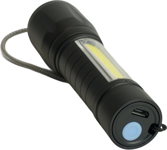 Фонарь ручной FERON TH2408 с аккумулятором USB ZOOM, 51118