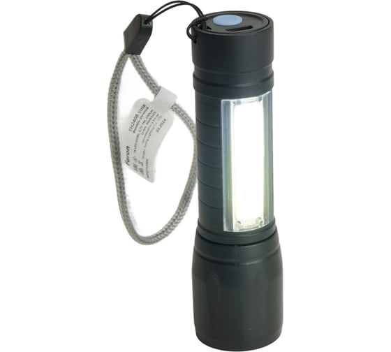 Фонарь ручной FERON TH2408 с аккумулятором USB ZOOM, 51118