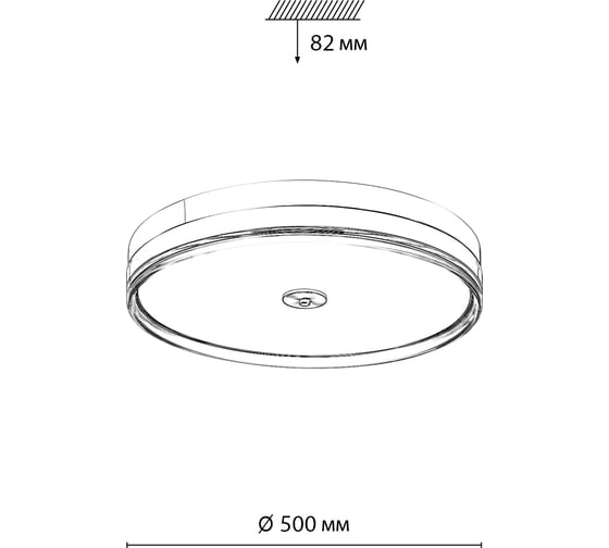 Настенно-потолочный светильник СОНЕКС LED 112W ETERNA 7727/112L