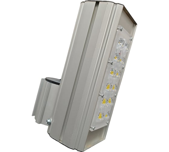 Светильник светодиодный уличный CENTER -04.41.026.5067 EM (26Вт, Osram 5050, линзы LEDIL - КСС Ш (угол рассеивания 150х61), IP67, 220В, 355x114x76мм, дежурный режим 5Вт, консоль) ЦБ-00011974