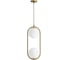 Светильник подвесной MAXLIGHT CAST 1009, 2*E27, золотой 00-00001225 1