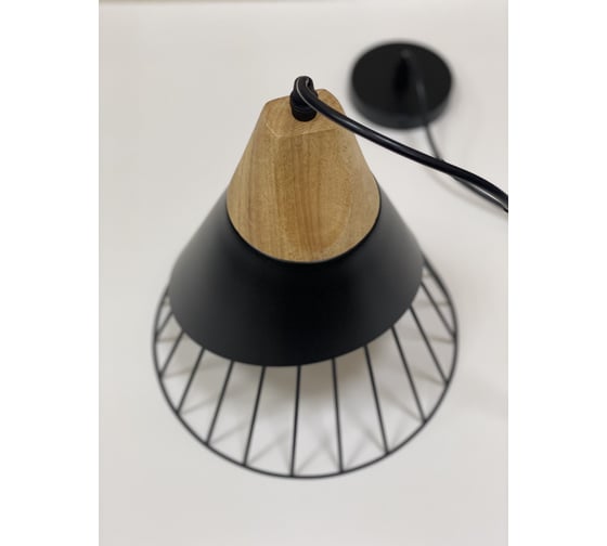 Светильник подвесной MAXLIGHT CAST 1020 BLACK, длина провода 1м, диаметр плафона 250мм, 1* E27 00-00001260