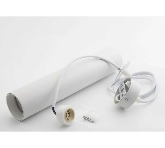 Светильник накладной потолочный MAXLIGHT CAST 88 WHITE алюминиевое литье, круглый, GU10, белый, ø60x300мм 00-00001119