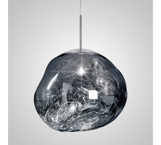 Подвесной светильник IMPERIUMLOFT Tom Dixon Melt Pendant Silver D28 233053-22 1