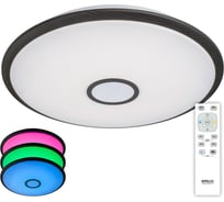Люстра с пультом Citilux Старлайт LED Венге CL703105RGB
