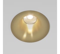 Светильник встраиваемый светодиодный Elektrostandard Bliss 15W 4000K 25070/LED латунь a069408