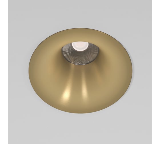 Светильник встраиваемый светодиодный Elektrostandard Bliss 15W 4000K 25070/LED латунь a069408