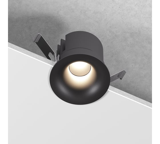 Светильник встраиваемый светодиодный Elektrostandard Bliss 15W 4000K 25070/LED черный a069405