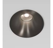 Светильник встраиваемый светодиодный Elektrostandard Bliss 15W 4000K 25070/LED титан a069409