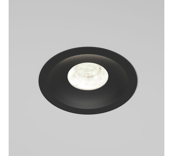 Светильник встраиваемый светодиодный Elektrostandard Combi 10W 4000K 25067/LED черный a069004