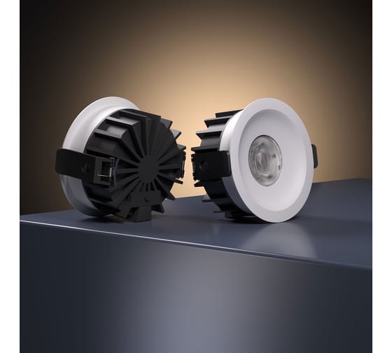 Светильник встраиваемый светодиодный Elektrostandard Combi 15W 4000K 25068/LED белый a069007