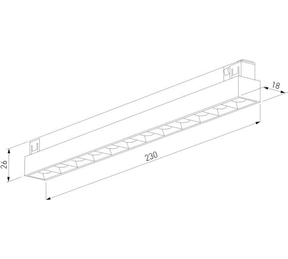 Трековый светильник Elektrostandard Brass Line 10W 3000K 85528/01 латунь a069636