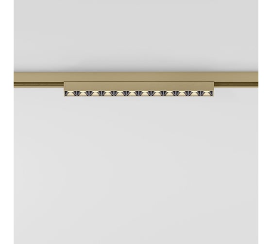 Трековый светильник Elektrostandard Brass Line 10W 3000K 85528/01 латунь a069636