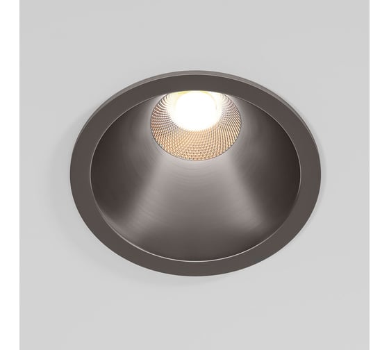 Светильник встраиваемый светодиодный Elektrostandard Forte 15W 4000K 25071/LED титан a069412 1