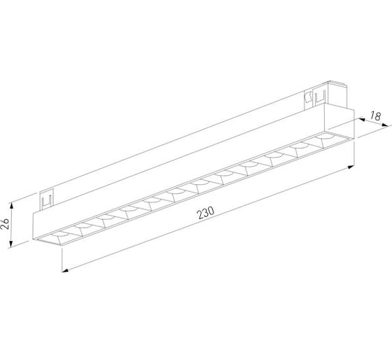 Трековый светильник Elektrostandard Titan Line 10W 3000K 85528/01 титан a069713
