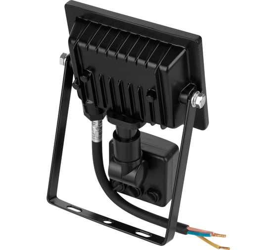 Прожектор TDM ELECTRIC СДО-05-020-ИКД (ИК датчик) 20 Вт, 1600 лм, 6500 К, 220-240 В, IP44, черный, Народный SQ0336-0290
