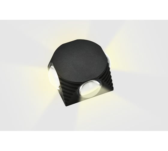 Светильник светодиодный фасадный truEnergy 4W 4000K 400Lm IP54 черный/алюминий 27002 1