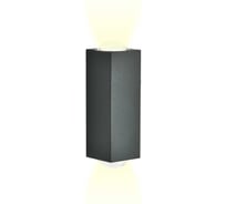 Светильник светодиодный фасадный truEnergy 2W 4000K 200Lm IP54 черный/алюминий 27004