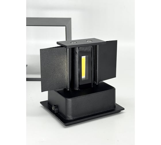 Светильник светодиодный фасадный truEnergy 10W 4000K 1000Lm IP54 черный/алюминий 27001