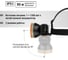 Фонарь TDM ELECTRIC «Налобный 16» аккум., 3 Вт LED, Li-Ion 3,7 В 1,2 Ач, 200 лм, 230 В, TDM SQ0350-0077 4