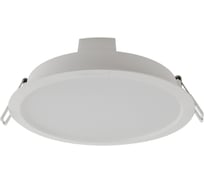 Светильник светодиодный встраиваемый LEDVANCE ECOCLASS DL 12 Вт 6500К 1140Лм IP44ECOCLASS DL 12W 865 WT IP44 10x1 RULEDV 4099854251313