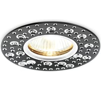 Встраиваемый точечный светильник Ambrella Light STANDARD SPOT A801 BK/AL