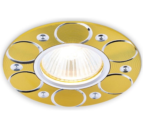 Встраиваемый точечный светильник Ambrella Light STANDARD SPOT A808 AL/G