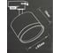 Светильник трековый MAXLIGHT CAST 204 GX53 BLACK алюминиевое литье, круглый, поворотный, GX53, черный, 85x70 мм 00-00001240 3