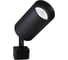 Светильник трековый MAXLIGHT CAST 206 BLACK алюминиевое литье, круглый, поворотный, GU 10, черный, 55x178 мм 00-00001234 1